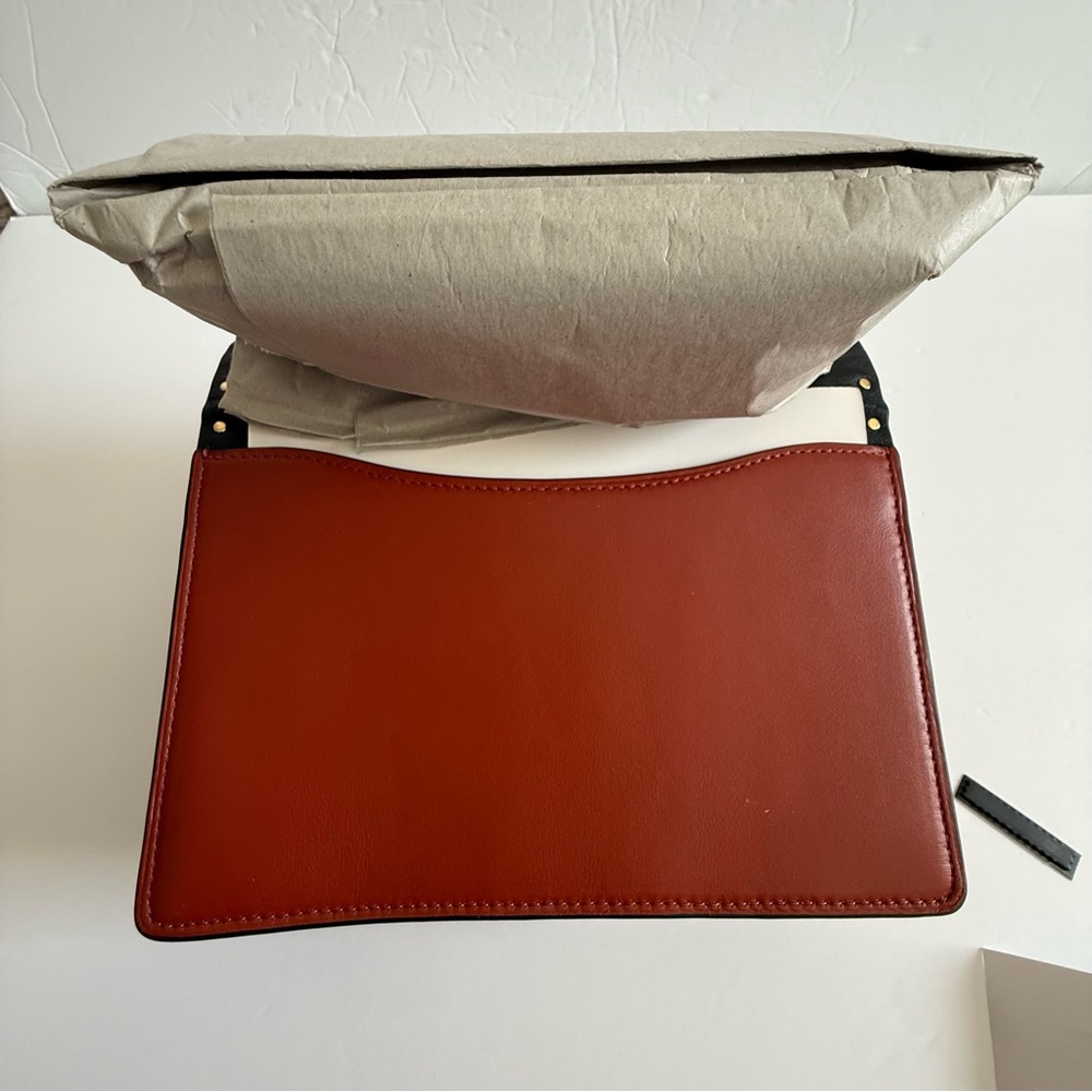 NWT Authentic Coach Klare Crossbody Bag In Signature Canvas With Rivets - Picture 11 of 13